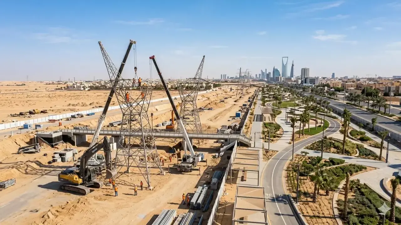 إغلاق طريق المطار بالرياض لمدة 10 ساعات وتأثير ذلك على حركة المسافرين